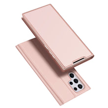 Заредете изображение във визуализатора на галерията – Dux Ducis Skin Pro Holster Cover for Samsung Galaxy S22 Ultra pink - TopMag
