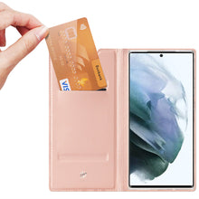Заредете изображение във визуализатора на галерията – Dux Ducis Skin Pro Holster Cover for Samsung Galaxy S22 Ultra pink - TopMag
