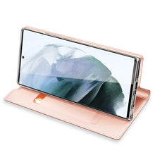 Заредете изображение във визуализатора на галерията – Dux Ducis Skin Pro Holster Cover for Samsung Galaxy S22 Ultra pink - TopMag
