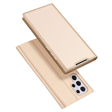 Заредете изображение във визуализатора на галерията – Dux Ducis Skin Pro Holster Cover for Samsung Galaxy S22 Ultra gold - TopMag
