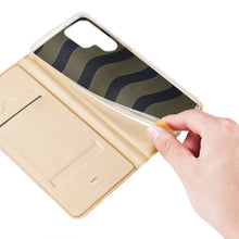 Заредете изображение във визуализатора на галерията – Dux Ducis Skin Pro Holster Cover for Samsung Galaxy S22 Ultra gold - TopMag
