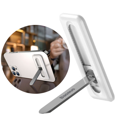 Baseus self-adhesive foldable phone holder white (LUXZ000002) - TopMag