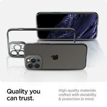 Заредете изображение във визуализатора на галерията – SPIGEN OPTIK CRYSTAL IPHONE 13 PRO CHROME GRAY - TopMag
