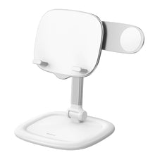 Заредете изображение във визуализатора на галерията – Baseus Seashell Series Adjustable Tablet Stand - White
