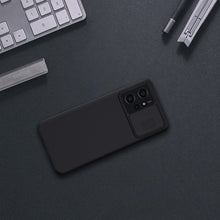 Заредете изображение във визуализатора на галерията – Xiaomi Redmi Note 12 armored case with camera cover Nillkin CamShield Case - black

