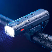 Заредете изображение във визуализатора на галерията – Wozinsky front bicycle lamp USB (up to 200lm) white light 4 operating modes black (WFBLB2) - TopMag
