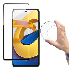 Заредете изображение във визуализатора на галерията – Wozinsky Full Cover Flexi Nano Glass Film Tempered Glass With Frame Xiaomi Poco M4 Pro 5G Transparent - TopMag
