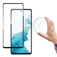 Заредете изображение във визуализатора на галерията – Wozinsky Full Cover Flexi Nano Glass Film Tempered Glass With Frame For Samsung Galaxy A53 5G Transparent - TopMag
