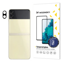 Заредете изображение във визуализатора на галерията – Wozinsky Full Camera Glass 9H Full Camera Tempered Glass for Samsung Galaxy Z Flip 3 - TopMag
