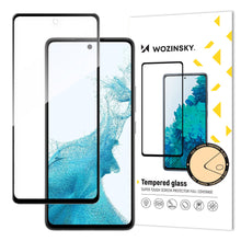 Заредете изображение във визуализатора на галерията – Wozinsky Super Tough Full Glue Tempered Glass Full Screen With Frame Case Friendly Samsung Galaxy A53 5G Black - TopMag
