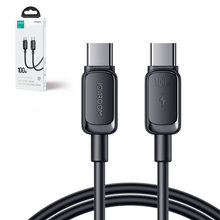 Заредете изображение във визуализатора на галерията – USB C - USB C Cable 100W 1.2m Joyroom S-CC100A14 - Black
