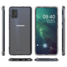 Заредете изображение във визуализатора на галерията – Wozinsky Anti Shock durable case with Military Grade Protection for Samsung Galaxy A51 transparent
