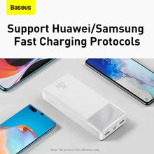 Заредете изображение във визуализатора на галерията – Power bank baseus bipow - 20 000mah lcd quick charge pd20w white ppdml-m02 - TopMag
