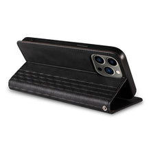 Заредете изображение във визуализатора на галерията – Magnet Strap Case for Samsung Galaxy S23 Flip Wallet Mini Lanyard Stand Black
