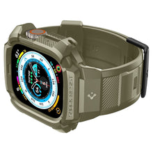 Заредете изображение във визуализатора на галерията – Futerał SPIGEN Rugged Armor ”PRO” do Apple Watch ULTRA (49 MM) vintage khaki
