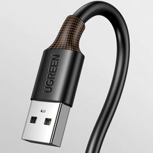 Заредете изображение във визуализатора на галерията – Ugreen USB cable - USB 2.0 480Mb/s 0.25m black (US102)
