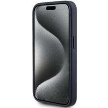 Заредете изображение във визуализатора на галерията – Original Case GUESS hardcase 4G Triangle Metal Logo GUHCP15XPG4GPB for Iphone 15 Pro Max blue
