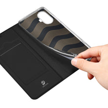 Заредете изображение във визуализатора на галерията – Dux Ducis Skin Pro Case for Realme 10 Pro Flip Card Wallet Stand Black
