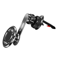 Заредете изображение във визуализатора на галерията – Car holder magnetic for aie vent compatybile with MagSafe F93 black
