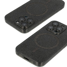Заредете изображение във визуализатора на галерията – Glitter Magsafe Case for Iphone 12 Pro Max black clear
