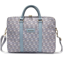 Заредете изображение във визуализатора на галерията – Original GUESS Laptop Sleeve GCube Stripes GUCB15HGCFSEB 16 inches blue
