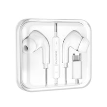Заредете изображение във визуализатора на галерията – Borofone Earphones BM80 Pro Elegant with microphone Type C (DAC) white
