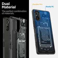 Заредете изображение във визуализатора на галерията – Spigen Ultra Hybrid case for Sony Xperia 5 V - Zero One
