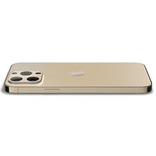Заредете изображение във визуализатора на галерията – SPIGEN OPTIK.TR CAMERA PROTECTOR 2-PACK IPHONE 13 PRO / 13 PRO MAX GOLD COVER - TopMag

