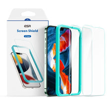 Заредете изображение във визуализатора на галерията – TEMPERED GLASS ESR SCREEN SHIELD 2-PACK IPHONE 13/13 PRO CLEAR - TopMag

