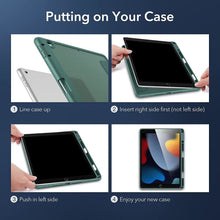Заредете изображение във визуализатора на галерията – ESR REBOUND HYBRID IPAD 10.2 2019/2020/2021 FROSTED GREEN
