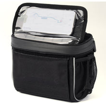 Заредете изображение във визуализатора на галерията – Wozinsky bicycle handlebar bag bike shoulder bag black (WBHBB-01)
