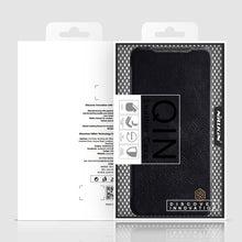 Заредете изображение във визуализатора на галерията – Nillkin Qin Case Case for Xiaomi Redmi Note 11T 5G / Note 11S 5G / Note 11 5G (China) / Poco M4 Pro 5G Camera Protector Holster Cover Flip Cover Black - TopMag
