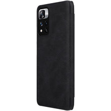 Заредете изображение във визуализатора на галерията – Nillkin Qin Case case for Xiaomi Redmi Note 11 Pro+ (China) / Redmi Note 11 Pro (China) / Mi11i HyperCharge camera protector holster case flip cover black - TopMag
