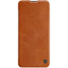 Заредете изображение във визуализатора на галерията – Nillkin Qin Case case for Xiaomi Redmi Note 11 Pro+ (China) / Redmi Note 11 Pro (China) / Mi11i HyperCharge camera cover holster case cover with flap brown - TopMag
