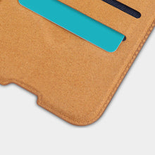 Заредете изображение във визуализатора на галерията – Nillkin Qin Case case for Xiaomi Redmi Note 11 Pro+ (China) / Redmi Note 11 Pro (China) / Mi11i HyperCharge camera cover holster case cover with flap brown - TopMag
