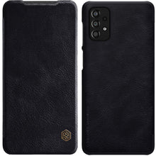 Заредете изображение във визуализатора на галерията – Nillkin Qin Case Case For Samsung Galaxy A33 5G Camera Protector Holster Cover Flip Cover Black - TopMag
