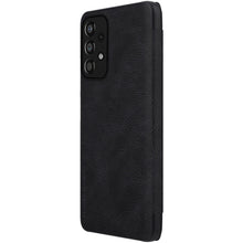 Заредете изображение във визуализатора на галерията – Nillkin Qin Case Case For Samsung Galaxy A33 5G Camera Protector Holster Cover Flip Cover Black - TopMag
