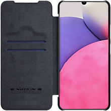 Заредете изображение във визуализатора на галерията – Nillkin Qin Case Case For Samsung Galaxy A33 5G Camera Protector Holster Cover Flip Cover Black - TopMag
