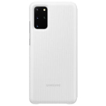Заредете изображение във визуализатора на галерията – Оригинален калъф led view cover ef-ng985pwegeu за samsung galaxy s20 plus бял - само за 98.4 лв
