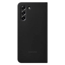 Заредете изображение във визуализатора на галерията – Оргигинален smart clear view калъф за samsung galaxy s21fe dark grey - TopMag

