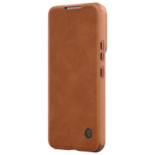 Заредете изображение във визуализатора на галерията – Nillkin Qin Leather Pro Case Case For Samsung Galaxy S22 Camera Protector Holster Cover Flip Cover Brown - TopMag

