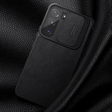 Заредете изображение във визуализатора на галерията – Nillkin Qin Leather Pro Case Case For Samsung Galaxy S22 Camera Protector Holster Cover Flip Cover Brown - TopMag
