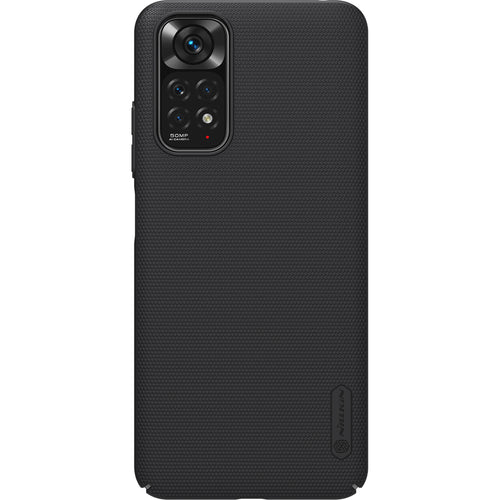 Nillkin Super Frosted Shield Durable Cover for Xiaomi Redmi Note 11T 5G / Note 11S 5G / Note 11 5G (China) / Poco M4 Pro 5G black - TopMag