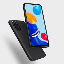 Заредете изображение във визуализатора на галерията – Nillkin Super Frosted Shield Durable Cover for Xiaomi Redmi Note 11T 5G / Note 11S 5G / Note 11 5G (China) / Poco M4 Pro 5G black - TopMag
