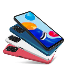 Заредете изображение във визуализатора на галерията – Nillkin Super Frosted Shield Durable Cover for Xiaomi Redmi Note 11T 5G / Note 11S 5G / Note 11 5G (China) / Poco M4 Pro 5G black - TopMag
