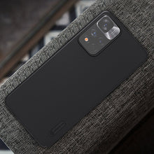 Заредете изображение във визуализатора на галерията – Nillkin Super Frosted Shield Pro durable cover for Xiaomi Redmi Note 11 Pro+ 5G black - TopMag
