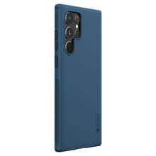 Заредете изображение във визуализатора на галерията – Nillkin Super Frosted Shield Pro durable cover for Samsung Galaxy S22 Ultra blue - TopMag
