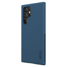 Заредете изображение във визуализатора на галерията – Nillkin Super Frosted Shield Pro durable cover for Samsung Galaxy S22 Ultra blue - TopMag
