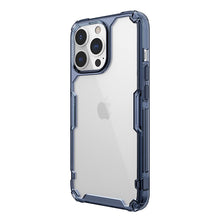 Заредете изображение във визуализатора на галерията – Nillkin Nature Pro case for iPhone 13 Pro Max armored cover blue cover - TopMag
