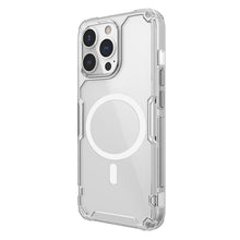 Заредете изображение във визуализатора на галерията – Nillkin Nature Pro Magnetic Case Case for iPhone 13 Pro Max Magnetic Armor Case Clear Cover (MagSafe Compatible) - TopMag
